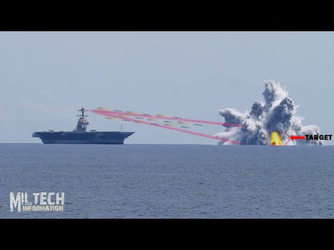 NATO-Russia tensions! USS Gerald R. Ford (CVN 78) Shocks the World with Full Ship Shock System Test