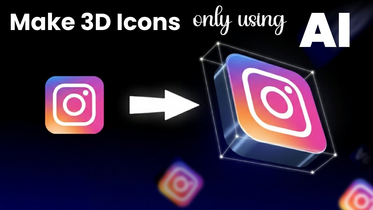 Create AMAZING 3D Icons with AI in Minutes 😱