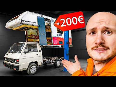 Wir REISSEN die komplette WOHNKABINE runter! (Mitsubishi L300)