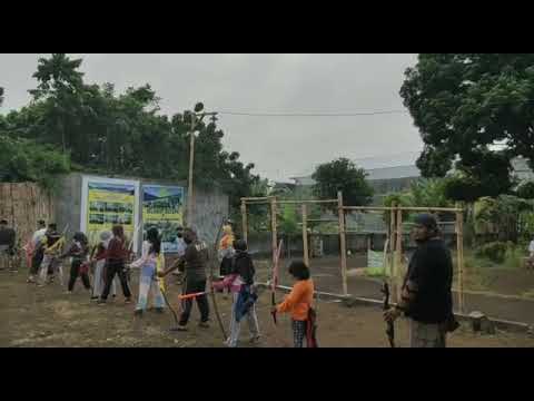 Latihan Sore sore di Papatua Archery Range