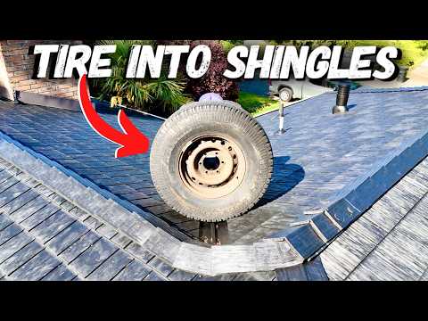 Replace Your Roof With Recycled Tires!