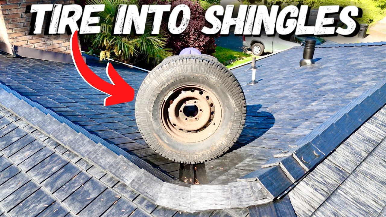 Replace Your Roof With Recycled Tires!