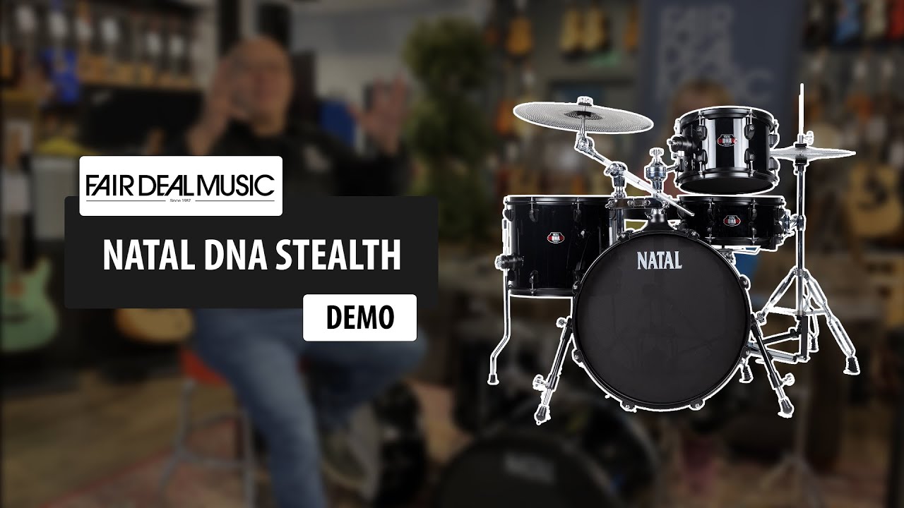 Natal DNA Stealth | Acoustic Drums That Won't Annoy The Neighbours - YouTube