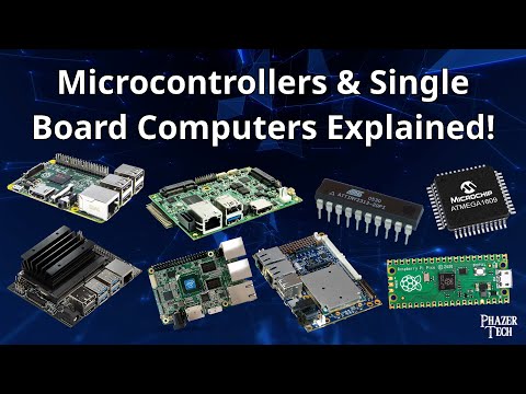 Embedded Systems, Microcontrollers, & Single Board Computers - General Overview & Their Applications