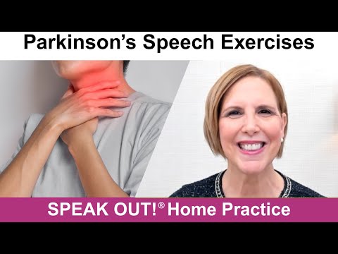 Parkinson’s Speech Exercises: SWALLOWING WITH INTENT