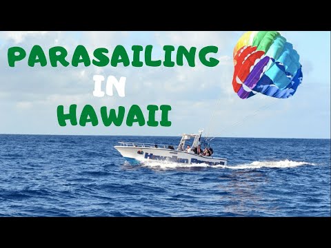 Parasailing Hawaii (Things to do in Hawaii)