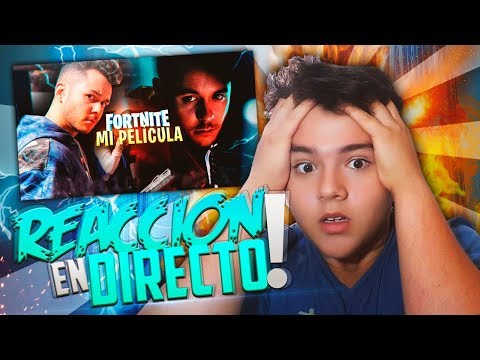 REACCIONANDO AL VIDEO ESPECIAL 10.000.000 THEGREFG(FORTNITE MI PELICULA) DIRECTO!