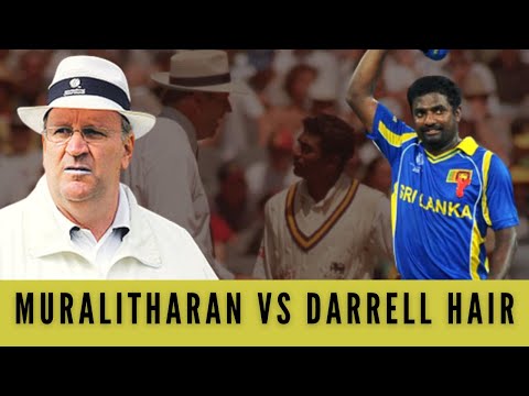 Muralitharan VS Darrell Hair | Muralidharan No Balls | Ross Emerson No Ball
