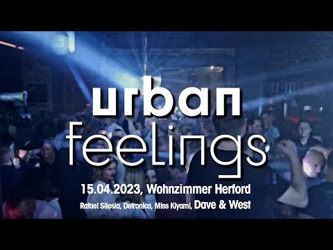 Dave & West @ urban feelings event, Wohnzimmer Herford Pt 4of4 - House Music Party April 2023