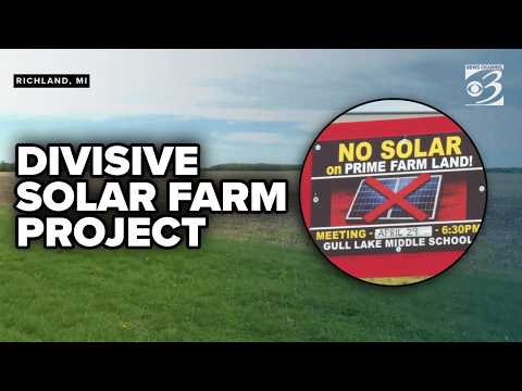 Divisive solar farm project continues in Michigan township, ...