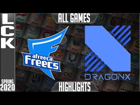 AF vs DRX Highlights ALL GAMES | LCK Spring 2020 W2D4 | Afreeca Freecs vs DragonX