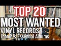Top 20 Most Wanted Albums By Record Collectors Iconic Essential Vinyl Records To Any Collection