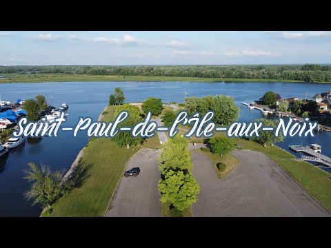 Saint-Paul-de-l'Île-aux-Noix à vol d'oiseau