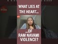 Ram Navami Hanuman Jayanti Violence Indian Labels Like Muslim Areas