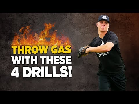 4 GREAT Baseball Throwing Velocity Drills To Throw Harder!