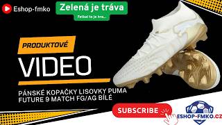 Pánské kopačky lisovky Puma Future 9 Match FG/AG bílé