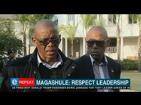 Respect leadership, Magashule warns members
