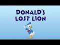 Donald Lost Lion Oh Toodles