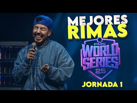 RIMAS que PARARON la FMS WORLD SERIES 😵 (Jornada 1) (Mejores Rimas FMS World Series)