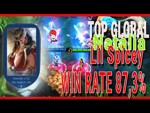 Natalia Phantom Dancer Top Global by Lil Spicey‼️Best build Win Rate 87.3%. Game For Life