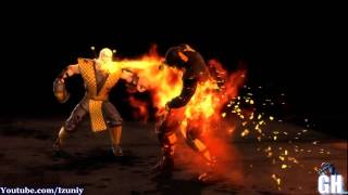 Mortal Kombat 9 Scorpion Classic Fatality Toasty