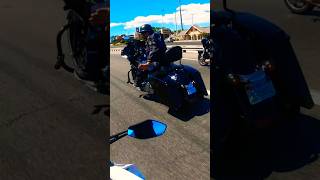 Do Harley riders own the Freeway  ??  🤔  😔  #harleydavidson #youtubeshorts #youtube #bike