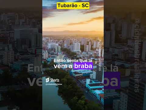 🦈 #Tubarão #SC #famosos  #cidadesbrasileiras #shorts