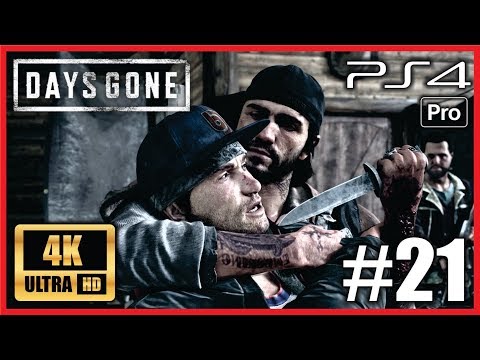 DAYS GONE PS4 PRO 100% Walkthrough Part 21 Ultra HD 4K Gameplay "THEY WILL NEVER STOP" No Commentary