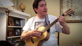 Lonely For A While by Jesse Winchester on baritone uke [with tab]