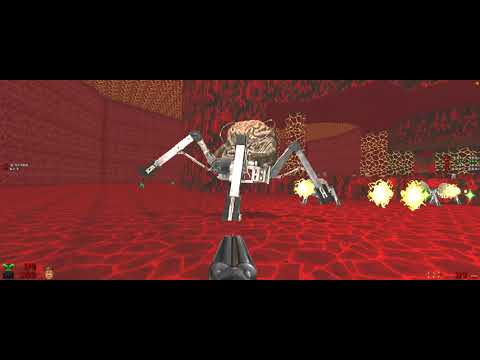 Doom 2: Hell on Earth - MAP28 The Spirit World (100%)