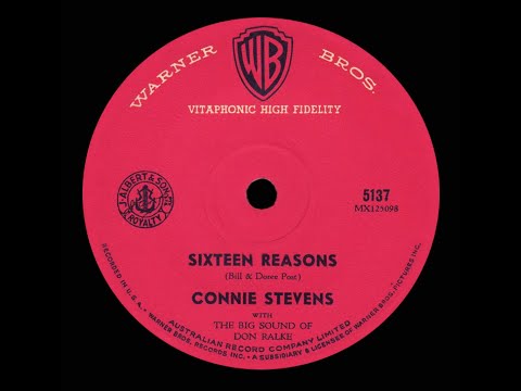 Sixteen Reasons – Connie Stevens - 1959 (Original Stereo)