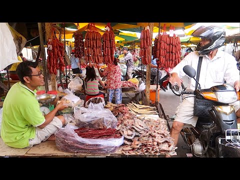 Phnom Penh City Morning Market Tour