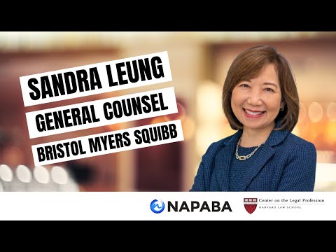 Sandra Leung, General Counsel at Bristol Myers Squibb - YouTube