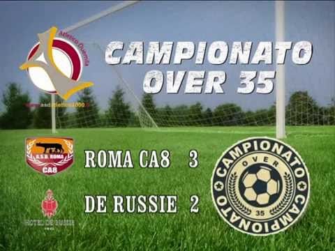 CAMPIONATO OVER 35 - SERIE A PLAYOFF OTTAVI DI FINALE - ROMA CALCIO A 8 VS DE RUSSIE 3 - 2