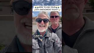 How to Use Your 5th Amendment Right? #potbrothersatlaw #stfunation  #education #invokethe5th