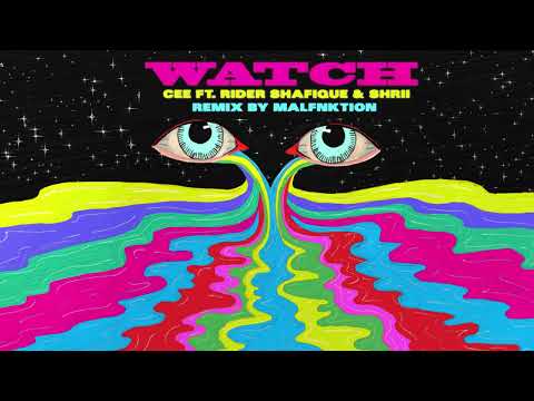 CEE - Watch Ft. Rider Shafique & Shrii (MALFNKTION Remix) [Official Visualiser] #jungle #dnb