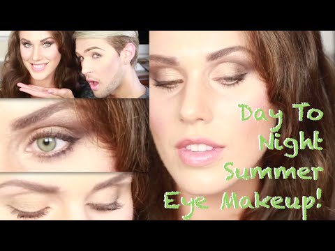 Day To Night Summer Makeup Tutorial With Seth! | Cassandra Bankson Video