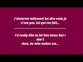 Indila - Tourner dans le vide (French lyrics + English translation)