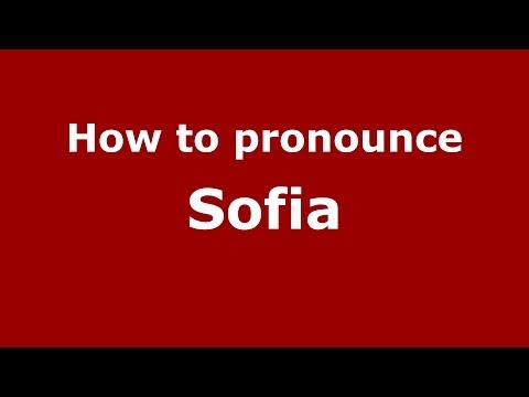 How to pronounce Sofia (Arabic/Morocco) - PronounceNames.com