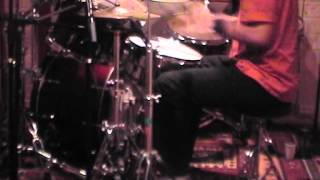 Gaia Epicus - Recording drums for Keepers of Time (2002)