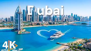 Dubai 4K Drone Footage | Billionaire Skyline | Burj Khalifa, Palm Jumeirah & Arabian Coast