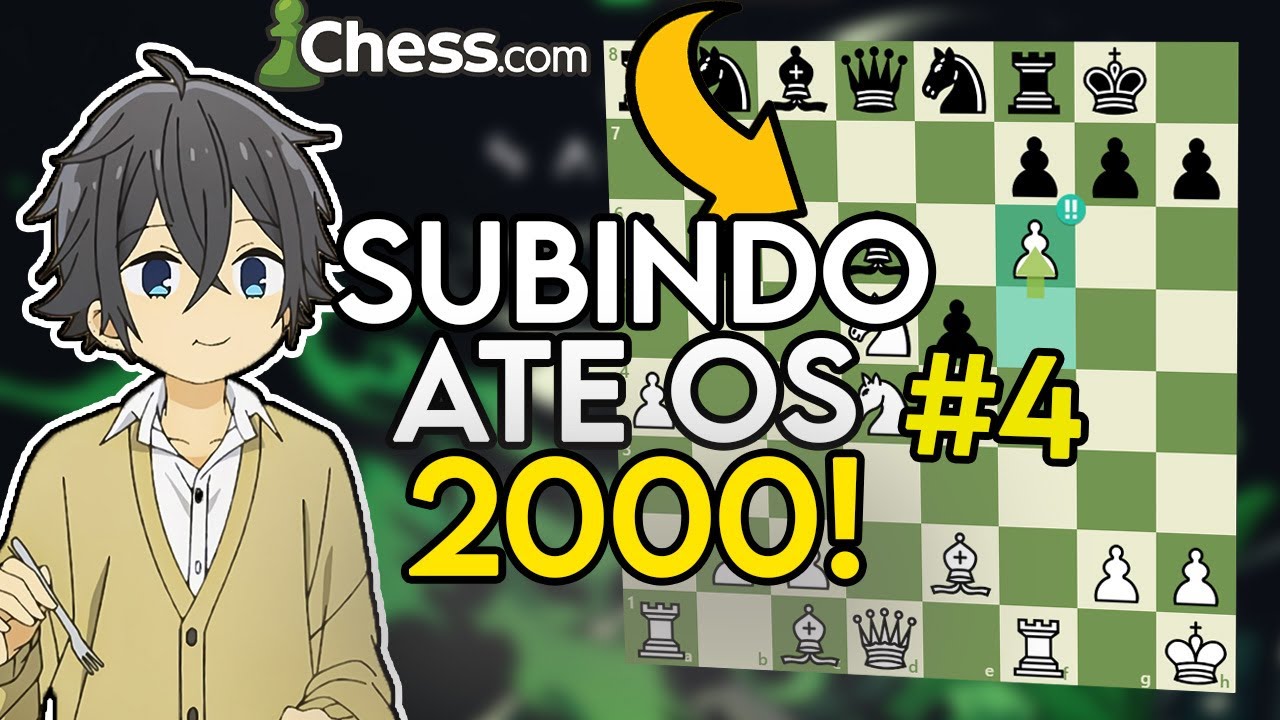 SUBINDO ATÉ OS 2000 DE RATING NO CHESS.COM | EP 4