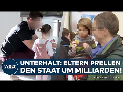 DEUTSCHLAND: Staat zahlt Familien Milliarden an Unterhalt - doch viele Eltern zahlen nichts zurück!