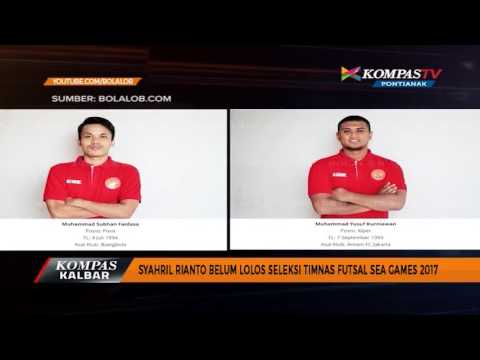 Syahril Rianto Belum Lolos Seleksi Timnas Futsal Sea Games 2017 - Kompas TV Pontianak