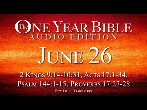 June 26 | One Year Bible Audio Edition