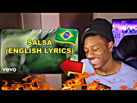 DEREK - feat STRICK - Salsa [ENGLISH LYRICS] (REACTION!!!) 🔥🔥😱🇧🇷