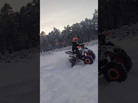snow quad 125 #quad #atv