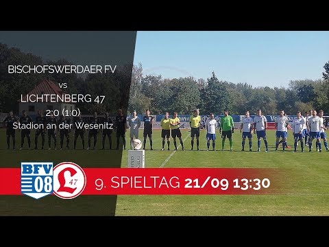 9. Spieltag 2019/20 - 2:0 (1:0) Bischofswerdaer FV 08 - Lichtenberg 47