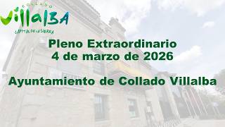 Pleno Extraordinario 04/03/2026