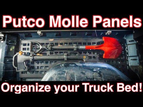 Molle Panels for your Truck Bed! (Putco Molle Panel Install)